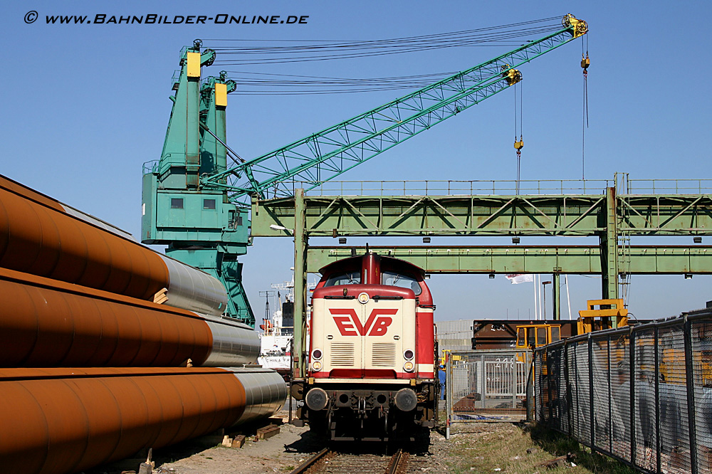 410.03 am 31.03.05 in Bremerhaven-Fischereihafen.
