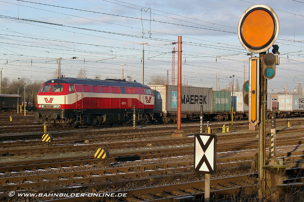 EVB 420.01 am 21.12. in Bremen Rbf