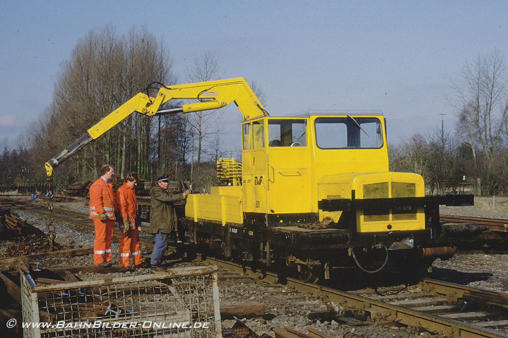 Rottenwagen 501 Februar 1993 in Bremervörde